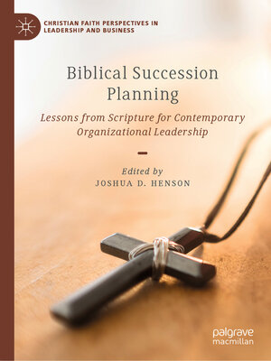 cover image of Biblical Succession Planning